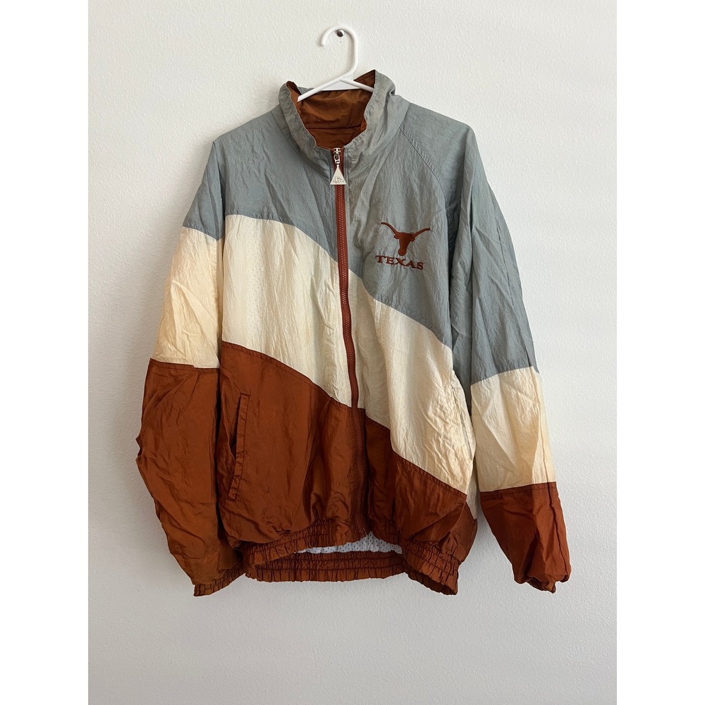 Vintage Red Oak Texasβ Longhorns Tracksuit Windbreaker Pants Set Burnt Orange XL